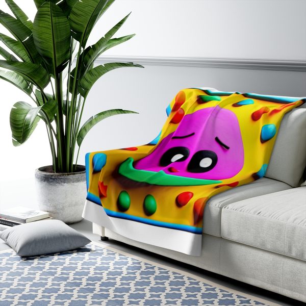 Dingusina Sherpa Fleece Blanket